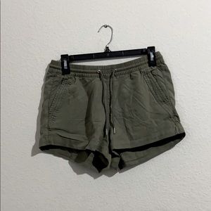 Olive shorts